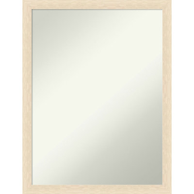 Jilyan Solid Wood Rectangle Wall Mirror
