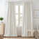 Goffredo 100% Blackout Natural Linen Curtains for Bedroom  Double Layer Drape Farmhouse Thermal Insulated Rod Pocket Back Tab Full Light Blocking 2 Panels for Living Room Nursery