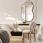 Irregular Metal Framed Wall Mirror, Asymmetrical Mirrors-779110832-779110838