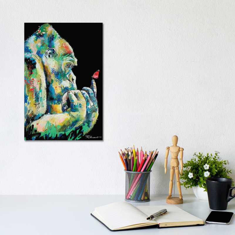 Envol De Camille 1 Piece Wall Art on Canvas, 20.32 cm H x 30.48 cm W, Wrapped Canvas