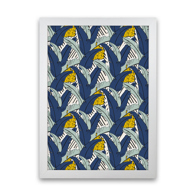 Tropical Fever - Print, White Framed, 88cm H x 64cm W x 3cm D