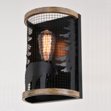 Chadia Steel Flush Mounted Sconce