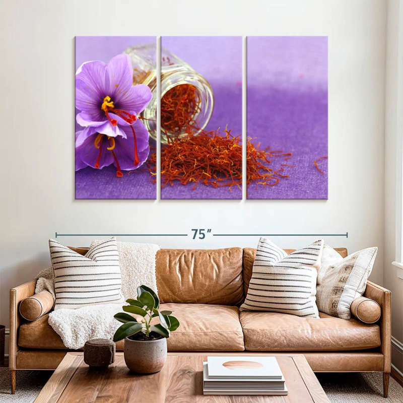 Saffron And Flowers