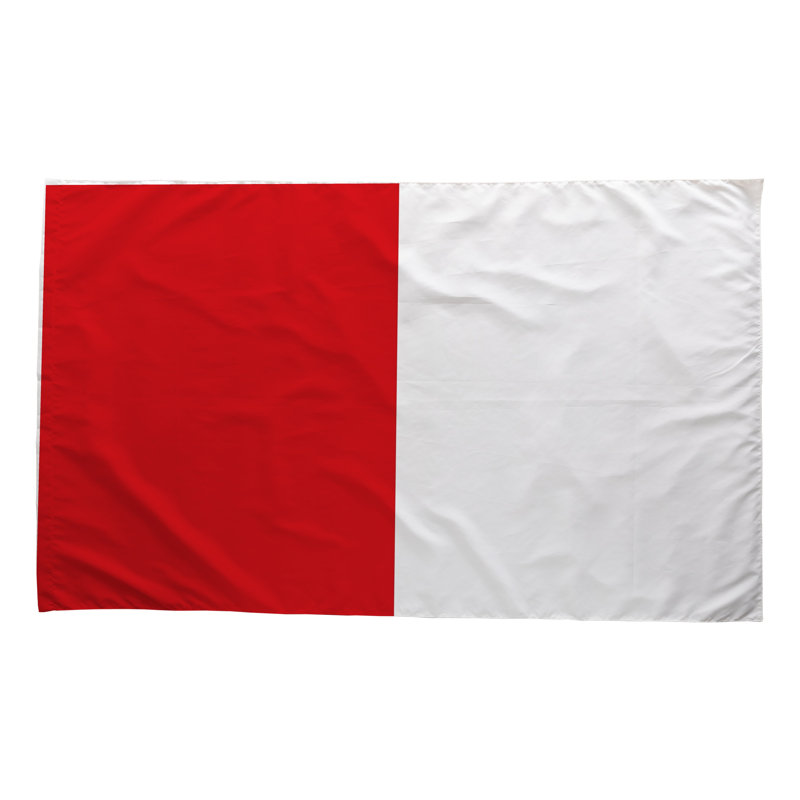 Drapeau de la ville de Lubumbashi — Drapeau extérieur, H 36 po x l 60 po