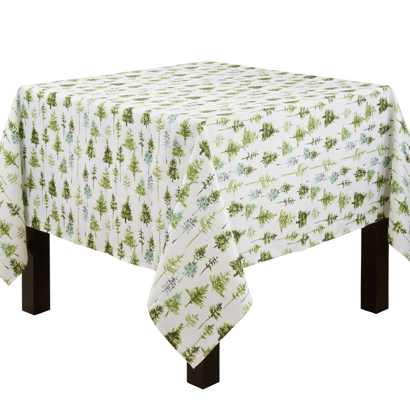 Rectangular_Forest Trees Tablecloth, 70" L x 70" W