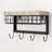 Iron 4 - Hook Wall Mounted Coat Rack