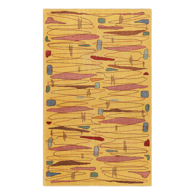 One-of-a-Kind 4'1x7' Hand Knotted Area Rug