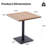 Outdoor Square Patio Bistro Dining Table