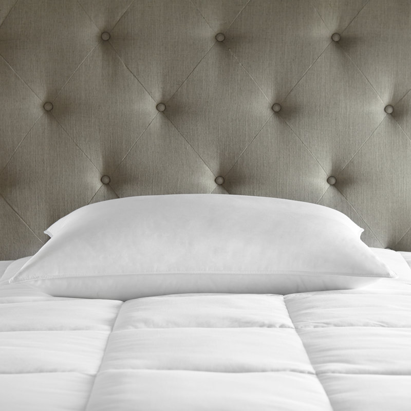 White Goose Down Hypoallergenic Chamber Pillow