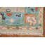 Handmade Floral Oushak Oriental Rug 3x6