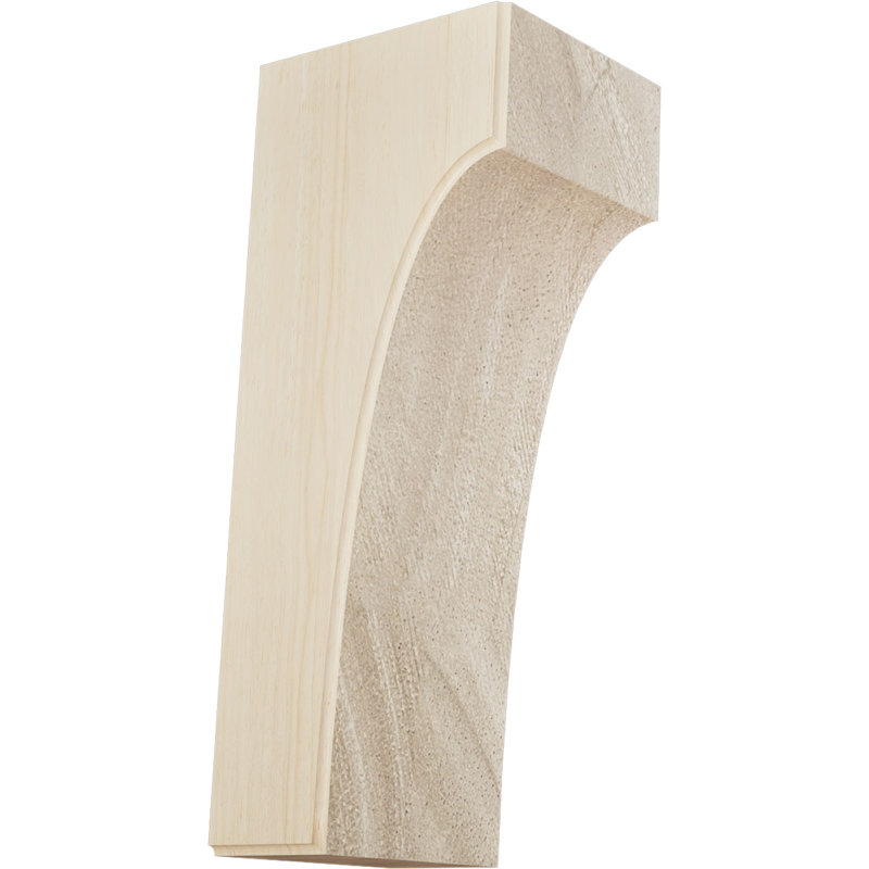 Support Clarksville, Hévéa, 5.25" W x 4" D x 10" H