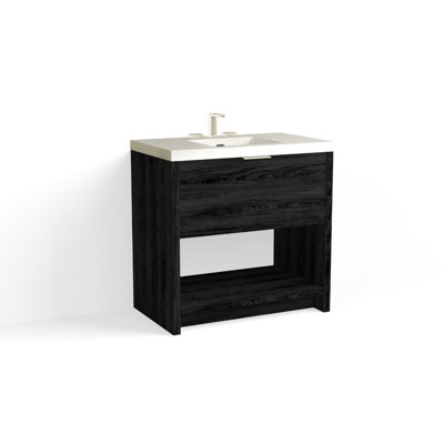Vista 36" W Freestanding Single Bathroom Vanity