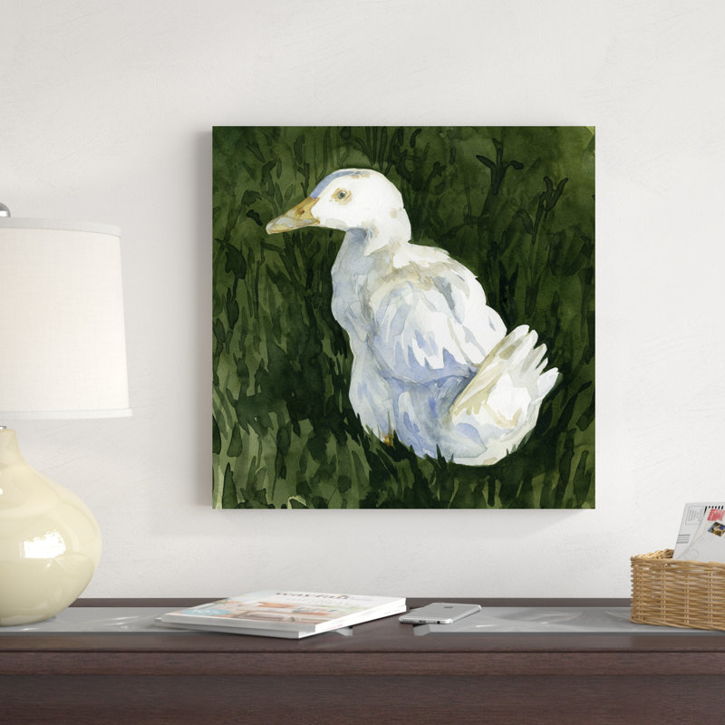 Canard solitaire II, H 20 po x l 20 po