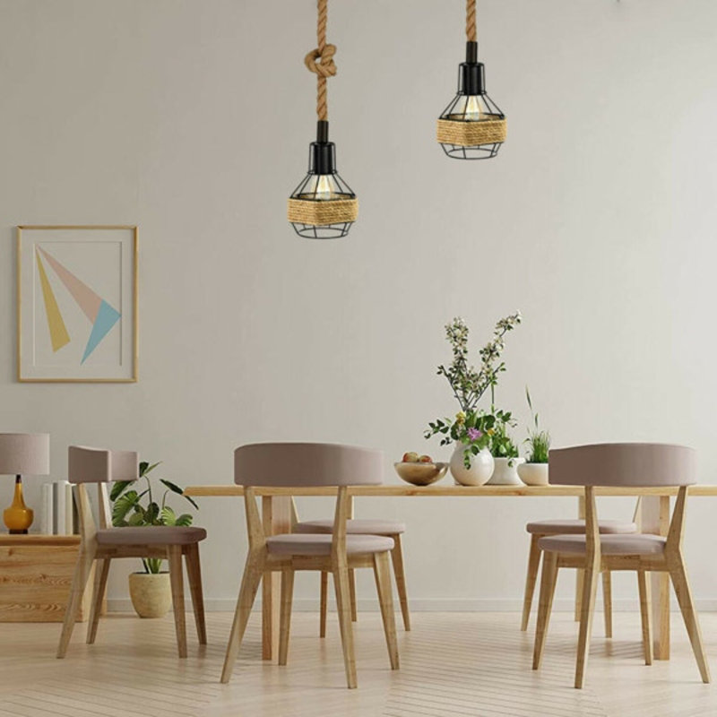 Waynoka 2 - Light Black Pendant
