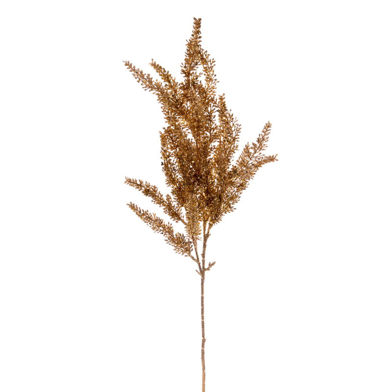 Vickerman 26" Artificial Gold Astilbe Spray 2 per Bag. Includes 2 sprays per pack.