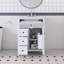 Ensemble de meuble-lavabo autoportant 24 po avec comptoir en céramique 24 po-147801279-147801217