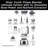 Ninja Blender and Food Processor System, Power Blenders For-Kitchen and Personal Size, Smoothie Maker, 6 Functions, 72-oz. Glass Pitcher and To-Go Cups
