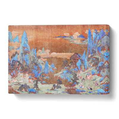 Silk Road Travellers - Wrapped Canvas Painting