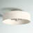 Ashtun Fabric Semi Flush Mount-80641227