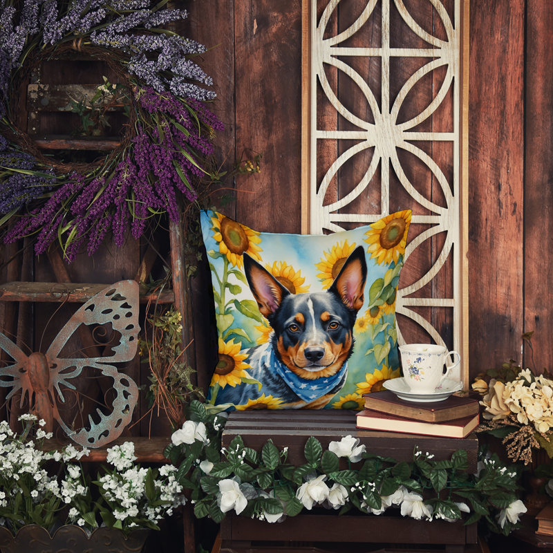 Coussin décoratif intérieur / extérieur Autre / Sans motif, H 14 po x l 14 po