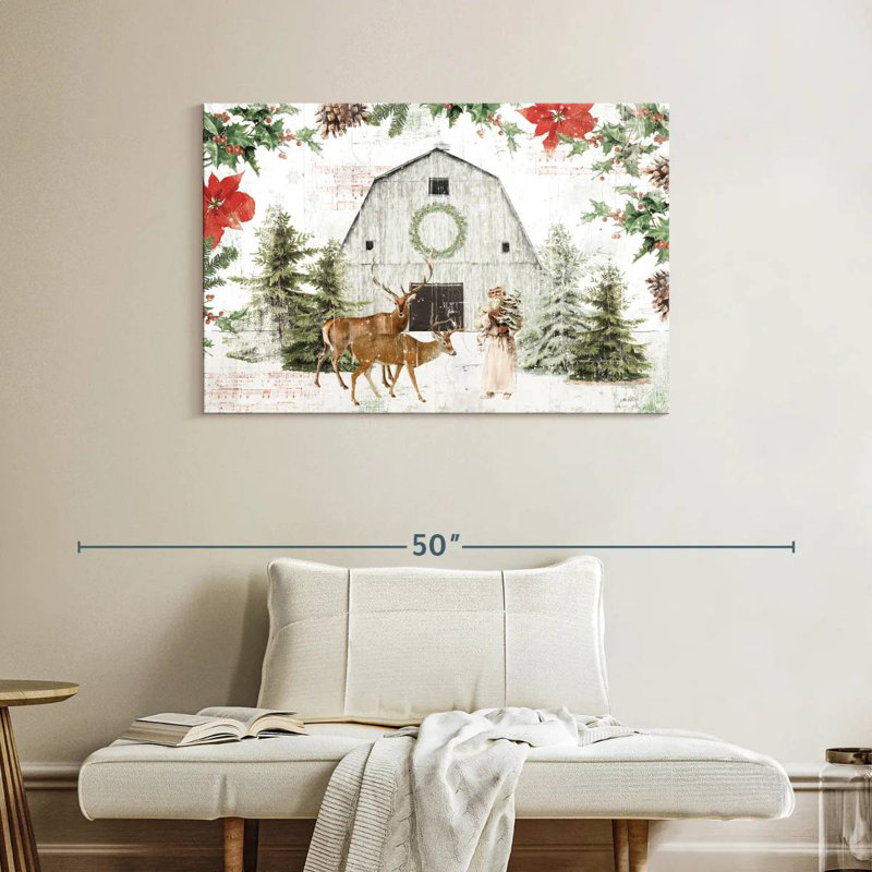 Wooded Holiday I, H 26 po x l 39 po