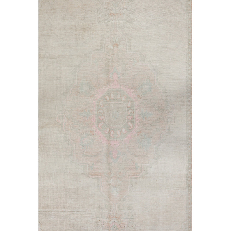 Vintage Turkish Village Rugs One-of-a-Kind Rectangle 4'7" X 8'7" Area Rug