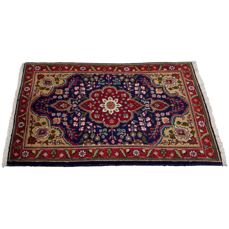 Pasqualina Oriental Area Rug in Blue