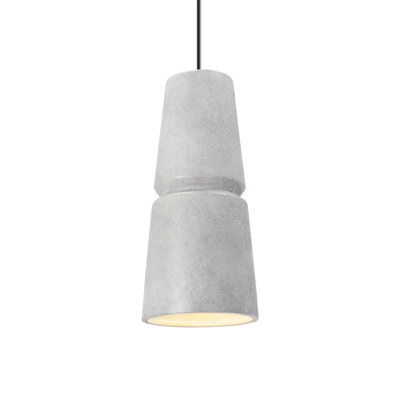 Luminaire suspendu conique à 1 lumière Logan