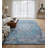 Hand Loom Knotted Wool Oriental Multicolor Rectangle Indoor Area Rug-1002037348