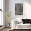Zebra Maze Abstract Minimalist Zebra Wall Art Print by Treechild - Wrapped Canvas Print-474674761