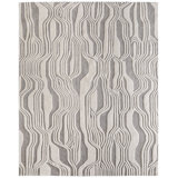 Kimball Transitional Abstract Ivory Area Rug