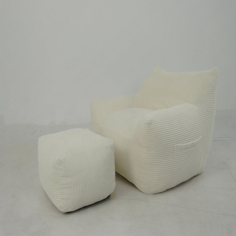 Fauteuil à billes pour adultes, canapé paresseux surdimensionné pour salon et chambre à coucher