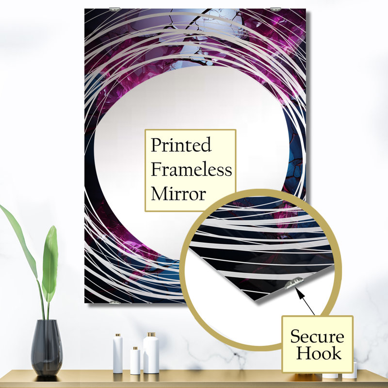 Miroir mural Viehbacher, 40 po x 30 po