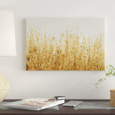 " Ochre Fields II " Painting Print