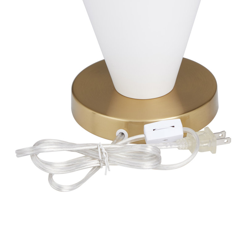 Lampe de table 27 po Barraza, Beige