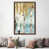 Classic Brown Wood Framed Canvas