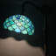 Lampe sur pied arquée 65 po Tiffany