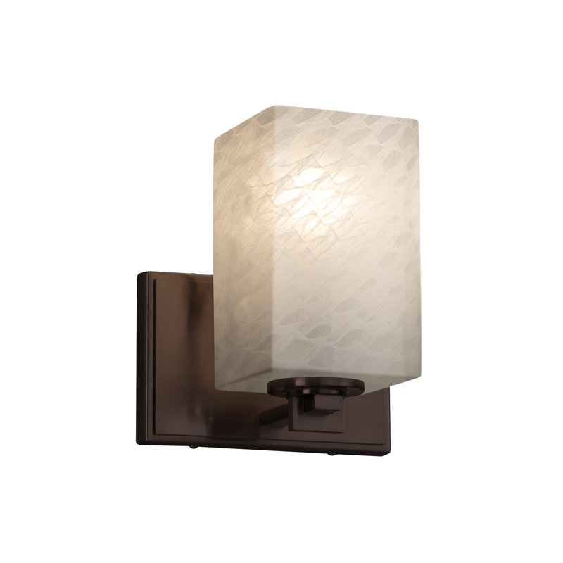 Appliquee à bras 1 lumières Casson, Bronze foncé