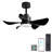 28' Ceiling Fans With Lights And Remote/App Control, Low Profile Ceiling Fans With 5 Reversible Blades 3 Colours Dimmable 6 Speeds Ceiling Fan For Bedroom Kitchen-2074115427
