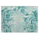 Washable Floral Indoor / Outdoor Rug