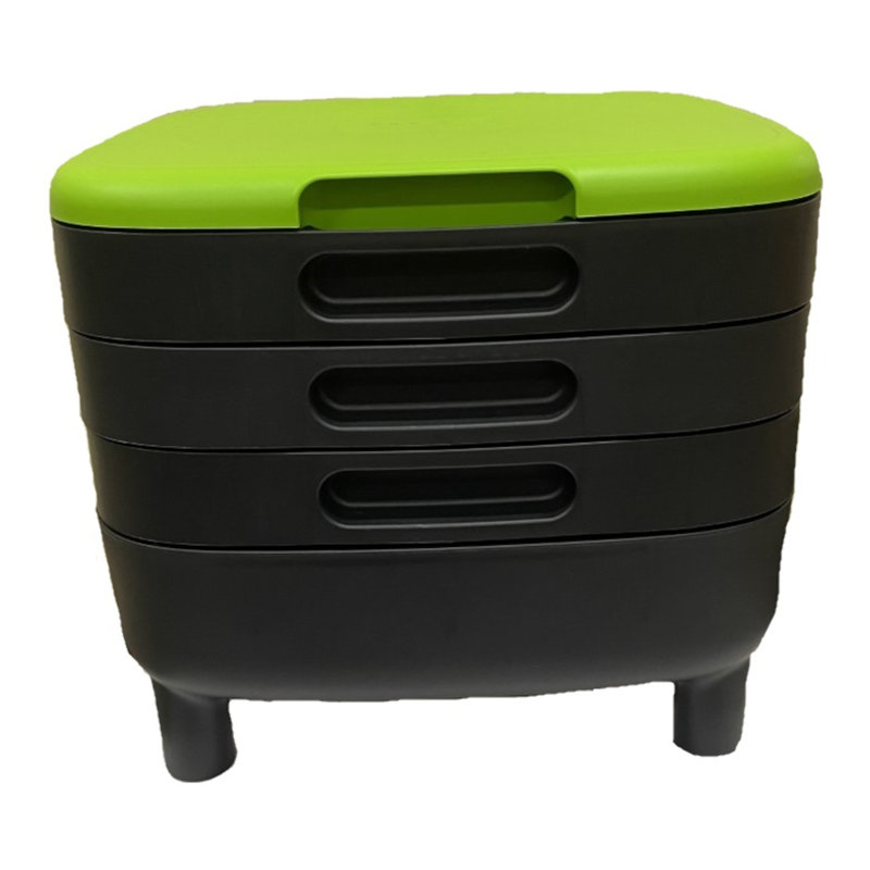 Maze Black and Green 3-Tray Worm Farm