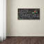 « craie merry », art textuel sur toile tendue-31106459