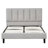 Upholstered Tufted Platform Bed-1920537188