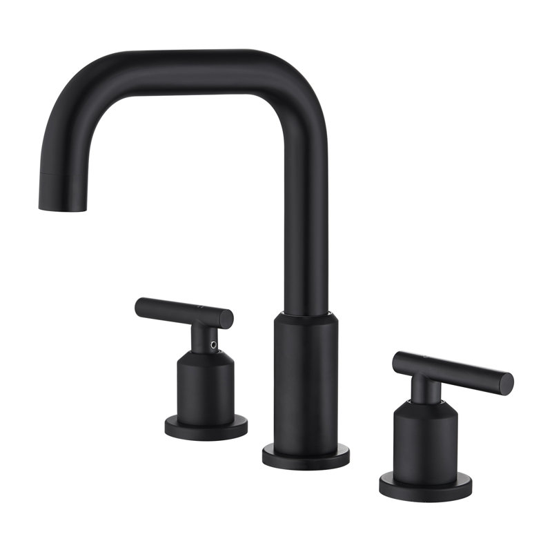 Widespread 2-Handle Bathroom Faucet, Brushed Nickel