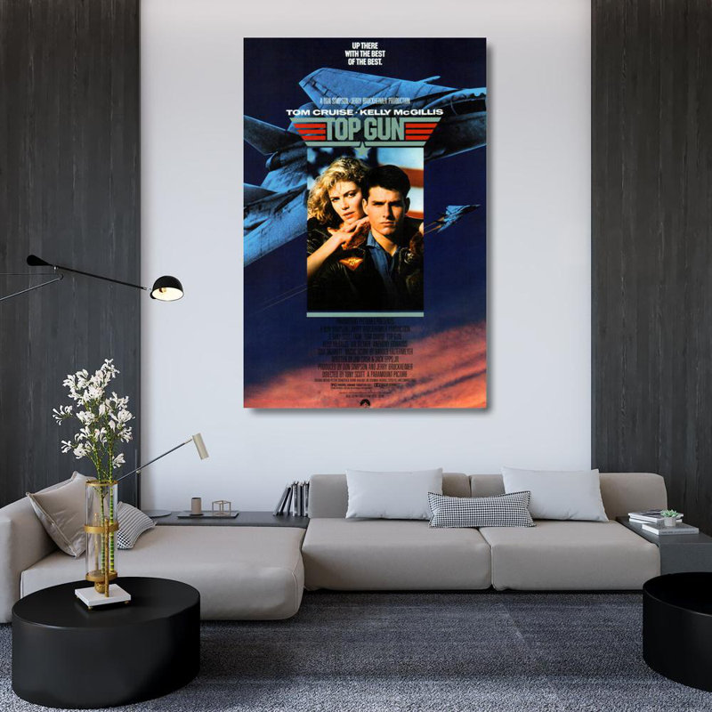 Top Gun, 48" H x 31" W
