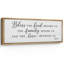 «Family Blessing», citation de ferme, salle à manger, décoration, très grandes photos, impression sur toile encadrée-132105639-132105637