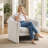Sephine 31.2" Upholstered Nordic-style Accent Chair-1652057009