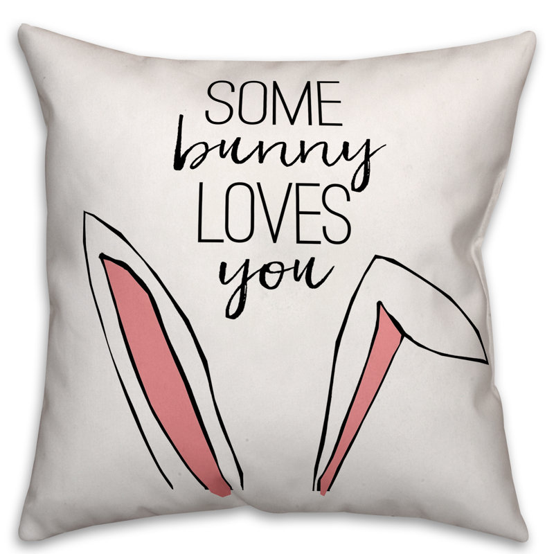  Coussin «Some Bunny Loves You»
