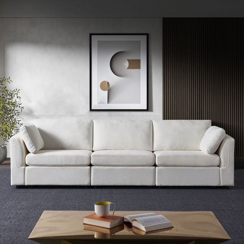 Canapé 113 po, Beige