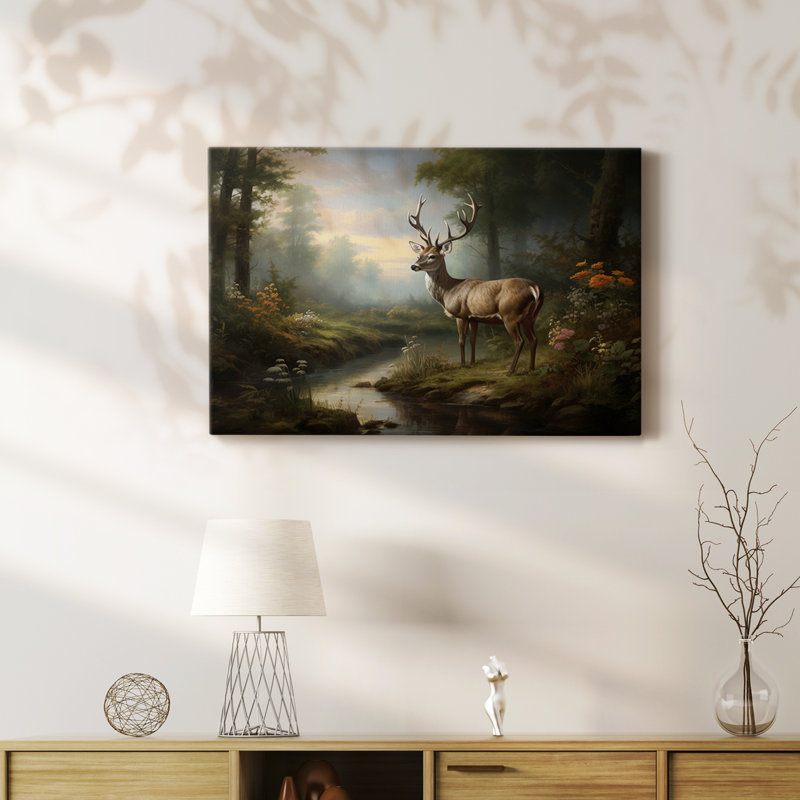 Animaux, série paysage CCLIX, H 24 po x l 36 po